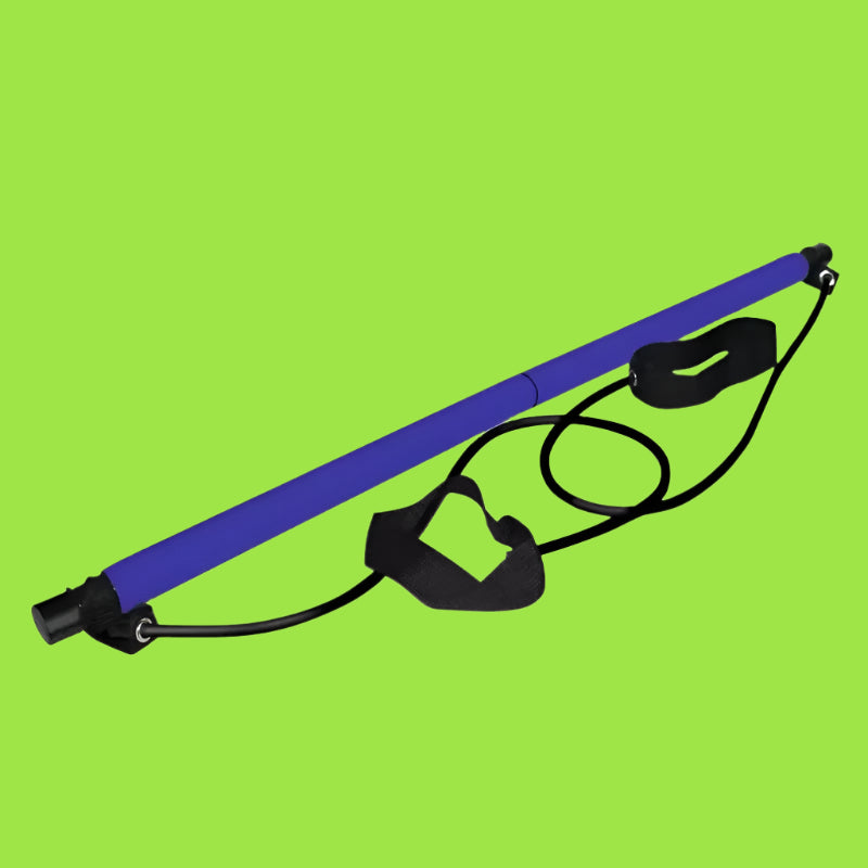 Pilates Stick Multi Functional Fitness Stick Yoga Pilates Gym Equipment Elasticity Exercise Training Hip Pulling Rope Workout