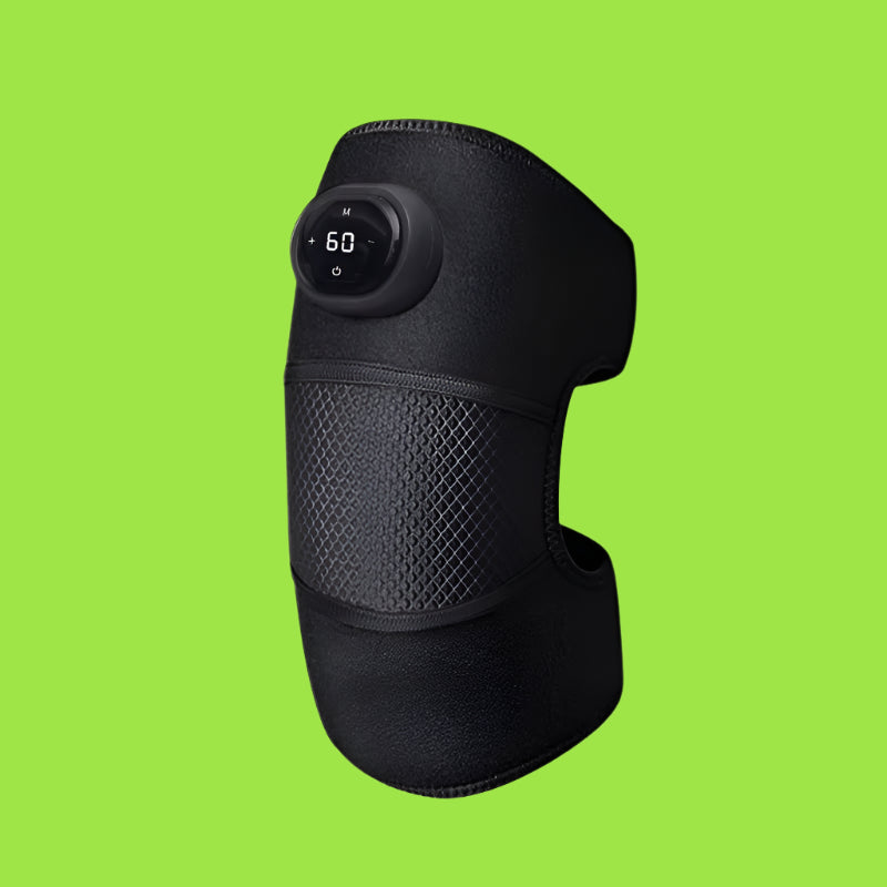 Vibration Heated Knee Massager Shoulder Brace 3-In-1 Heated Knee Elbow Shoulder Brace Wrap 3 Adjustable Vibrations Heating Modes