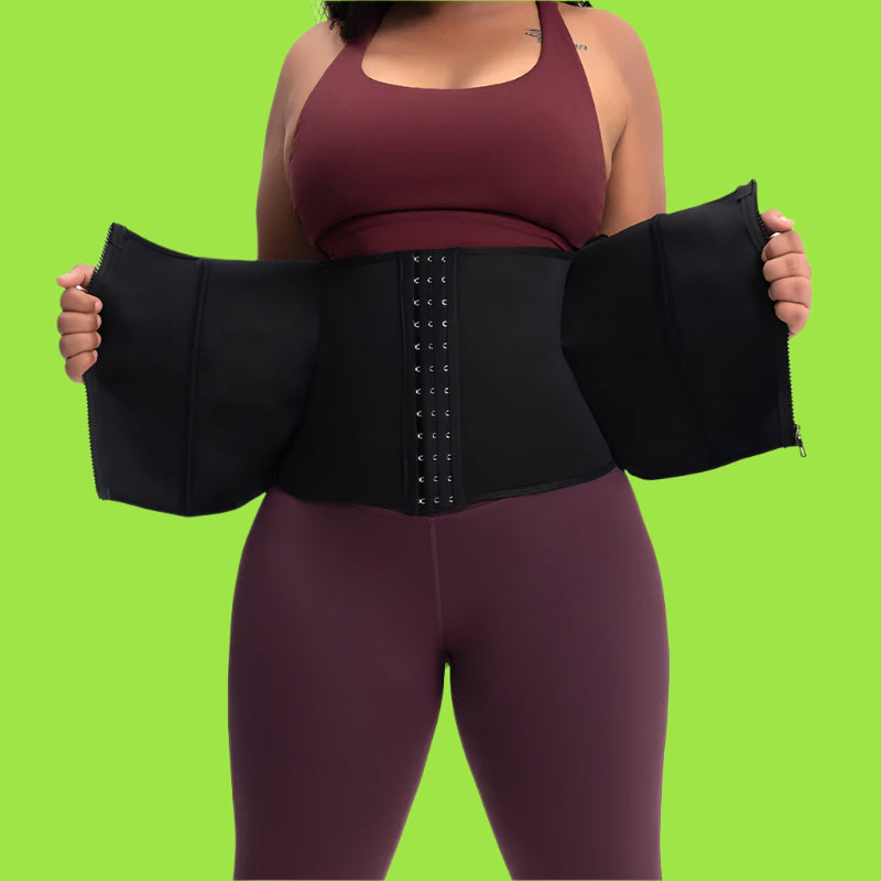 Women Tummy Control Waist Slimming Belt Weight Loss Waist Trainer Body Shaper Corset Belly Sheath Tummy Trimmer Cincher Sports