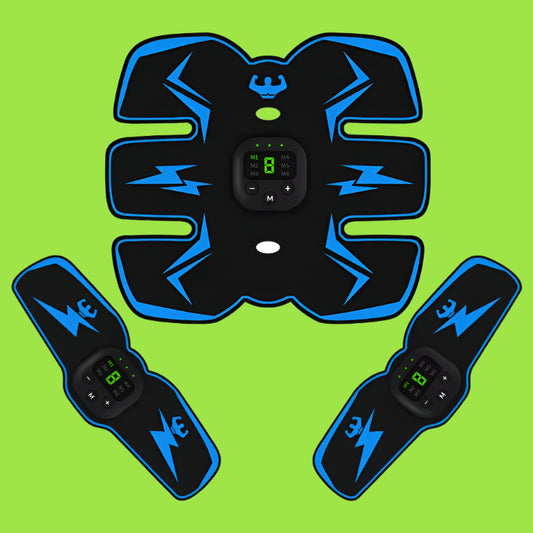Revitalize Your Body: USB Rechargeable EMS Muscle Stimulator for Pain Relief & Weight Management - Ultimate Full Body Fitness Massager