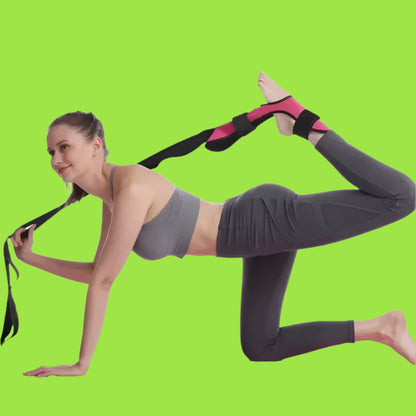 FlexiStretch Therapy Band Indicates therapeutic benefits alongside flexibility.