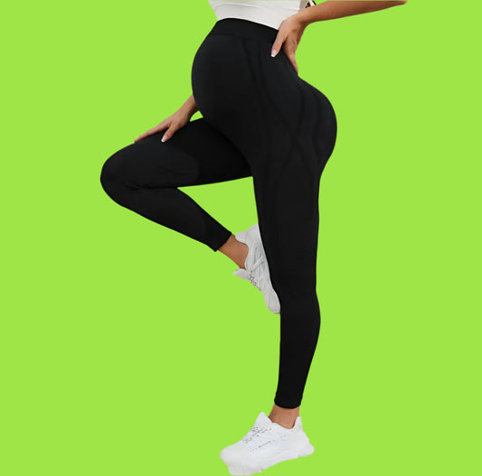 Women'S Maternity Leggings over the Belly Full Length Pregnancy Yoga Pants Active Wear Workout Leggings