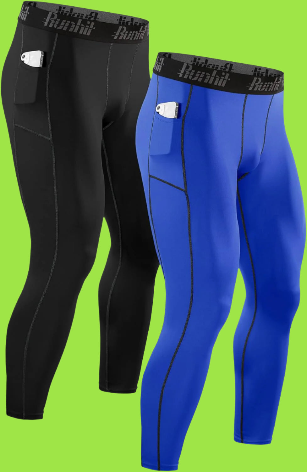 Compression Pants Men Running Tights Leggings Athletic Workout Gym Pants