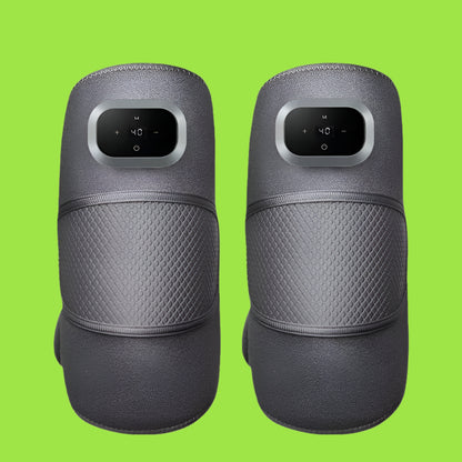 Vibration Heated Knee Massager Shoulder Brace 3-In-1 Heated Knee Elbow Shoulder Brace Wrap 3 Adjustable Vibrations Heating Modes