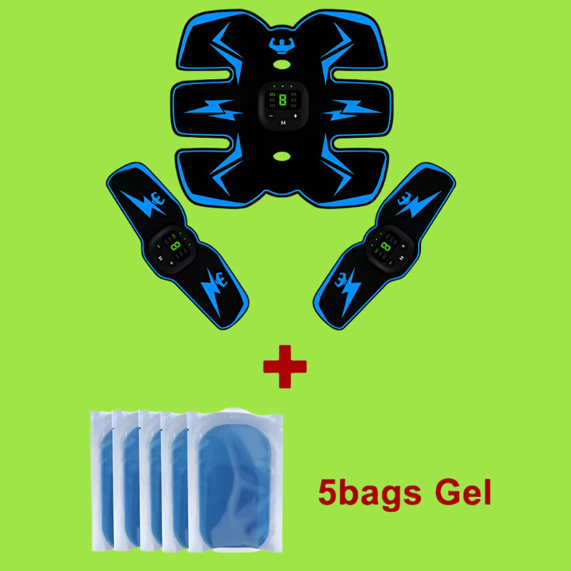 Revitalize Your Body: USB Rechargeable EMS Muscle Stimulator for Pain Relief & Weight Management - Ultimate Full Body Fitness Massager