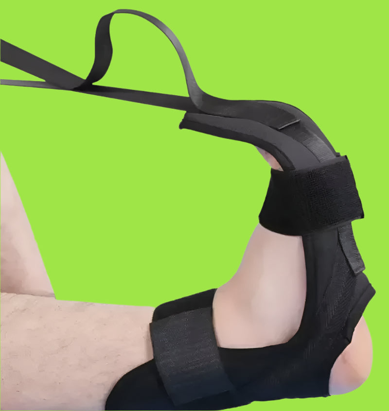 FlexiStretch Therapy Band Indicates therapeutic benefits alongside flexibility.